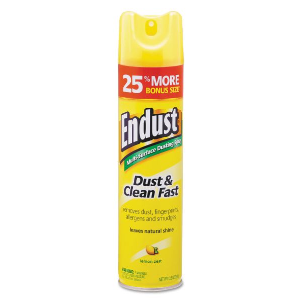 Cleaner &amp; Dusting Spray Endust  12.5 Oz 6/cs 508171            