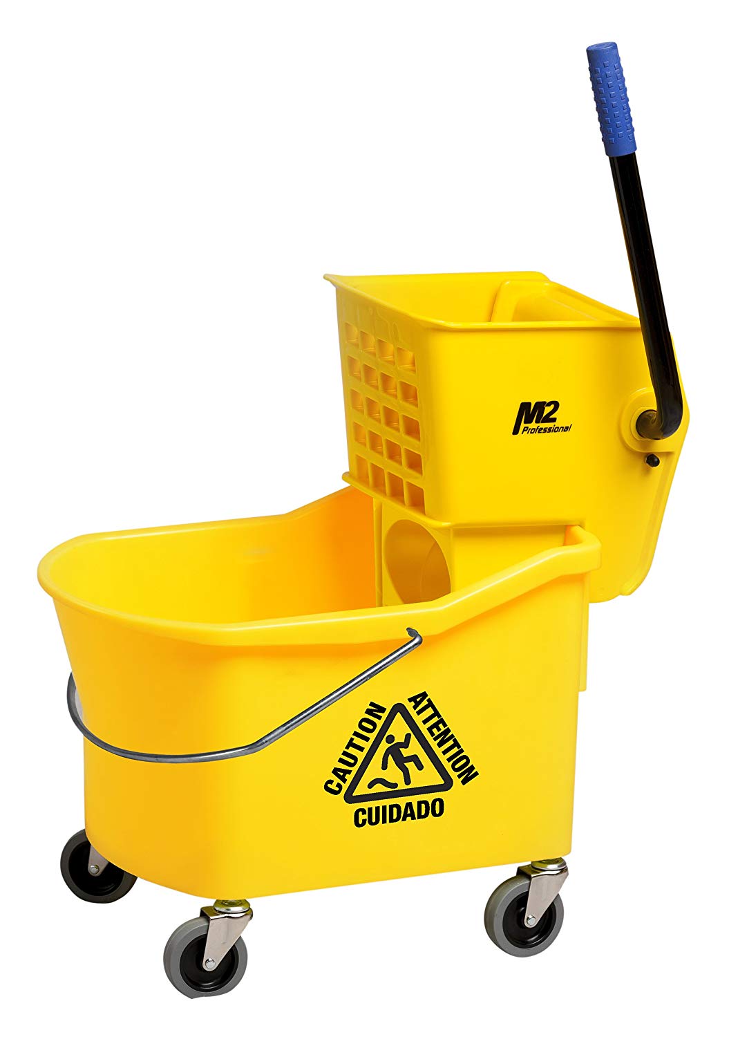 32 Qt Grizzly Mop Bucket  wringer Yellow (1/ea)
