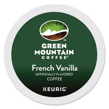 Green Mountain French Vanilla Coffe K-cups 24/bx (24/bx)