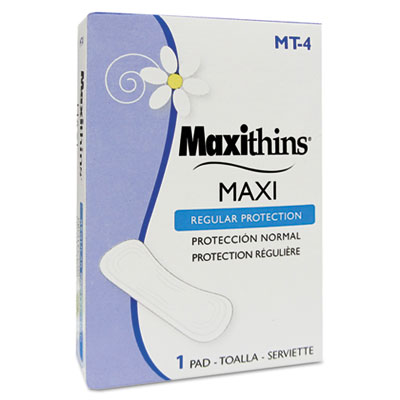 Maxithins Vended Sanitary Napkin #4 (250/cs)
