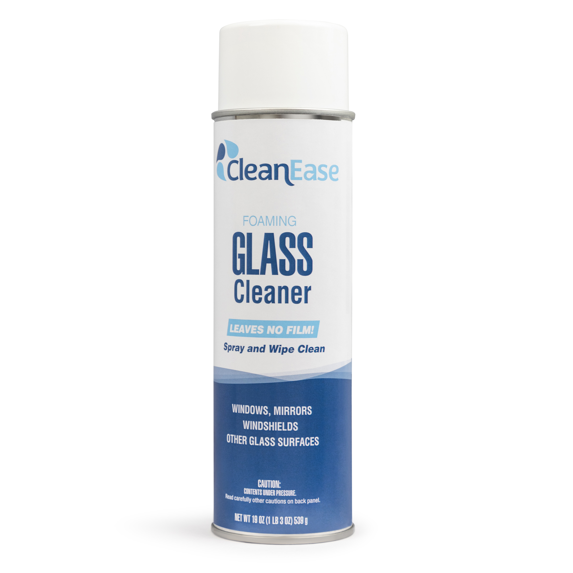 CleanEase Foaming Aerosol 
Glass Cleaner 20 oz (12/cs)