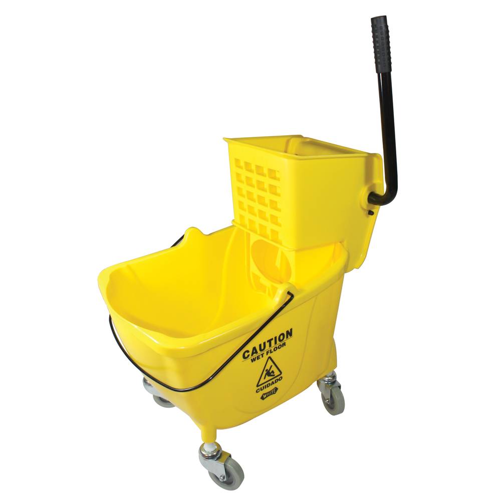 35 Qt Mop Bucket/wringer  Yellow (1/ea)