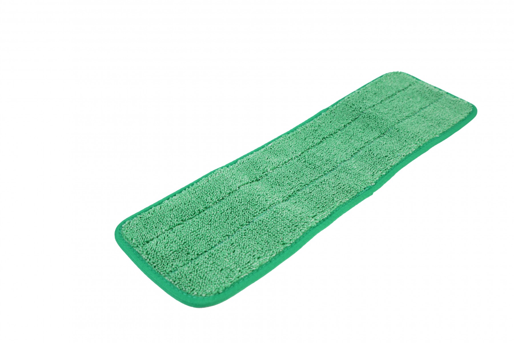 18&quot; Green Microfiber Looped  Wet Mop Pads (12/cs)