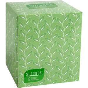 Surpass Cube Box Facial Tissue 110 Sheet (36/cs)