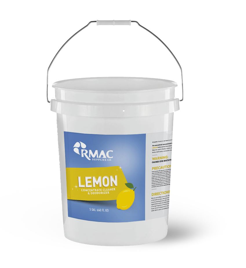 Lemon A/p Cleaner &amp; Deodorizer  5 Gal (1/pl)