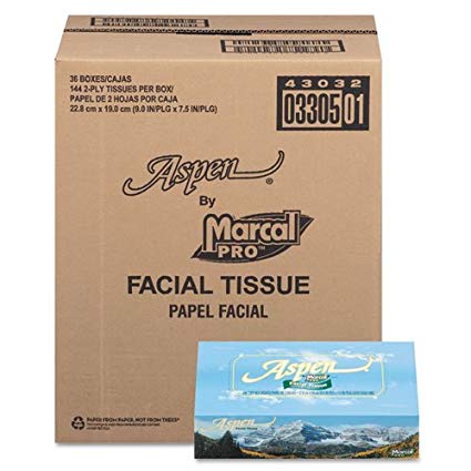 Aspen Facial Tissue 36/175 (36/cs)