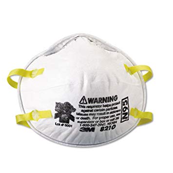 3m N95 8210 Respirator Mask (20/bx)