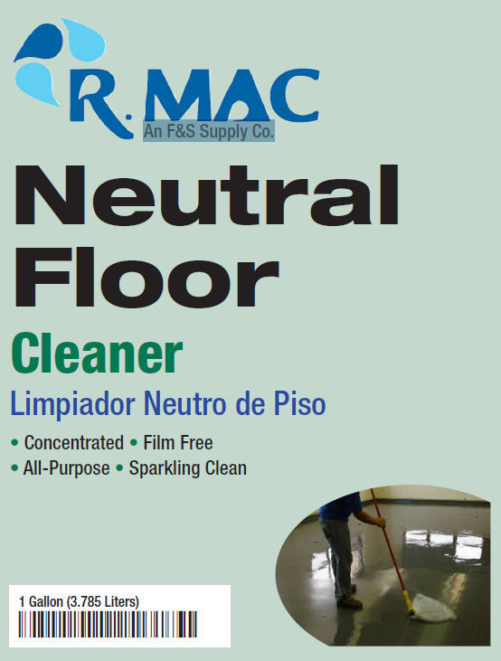 Lemon Fresh Neutral Floor  Cleaner 1 Gal (4/cs)