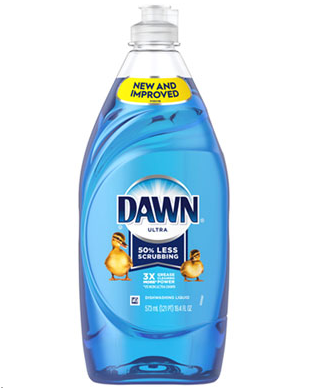 Dawn Liquid Dish Detergent  19.4 oz (10/cs)