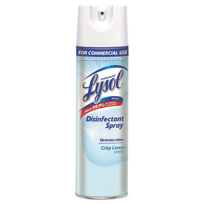 Lysol Disinfectant Spray
Crisp Linen 19oz (12/cs)