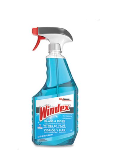 Windex 32 oz. Glass Cleaner  Trigger Spray (8/cs)