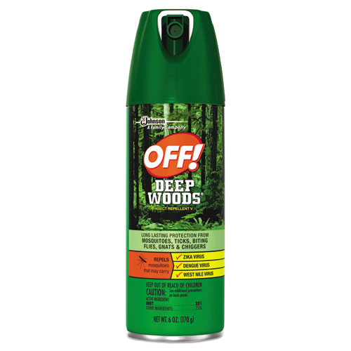 Off Deep Woods Insect Repellent 6 Oz (12/cs)