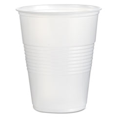 Translucent Plastic Cold Cups,  16oz, Poly, 50/Bag (20/cs)