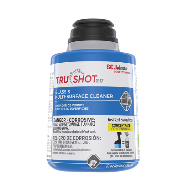 TruShot 2.0 Glass &amp; 
Multi Surface Cleaner (4/cs)