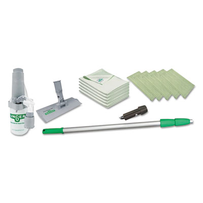 Indoor Window Cleaning Kit 6&#39;  Extension Pole With 8&quot; Pad 