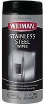 Weiman Stainless Steel Wipes (4/cs)