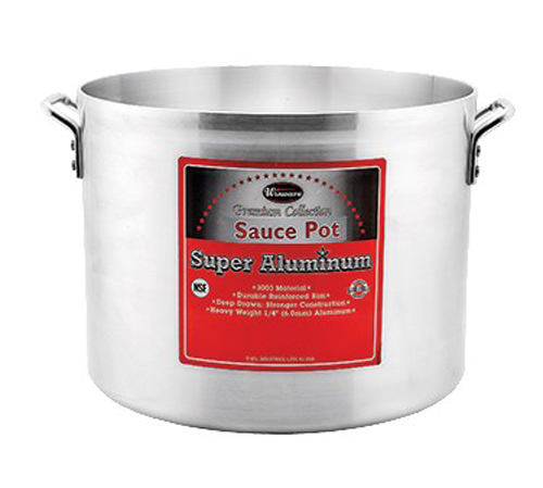 Sauce Pot 14qt Aluminum Extra Heavy Weight 1/ea Winco