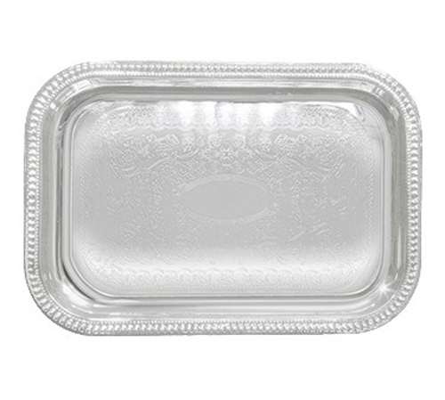Tray Serving Oblong 20x14  Chrome Plated 1/ea Cmt-2014