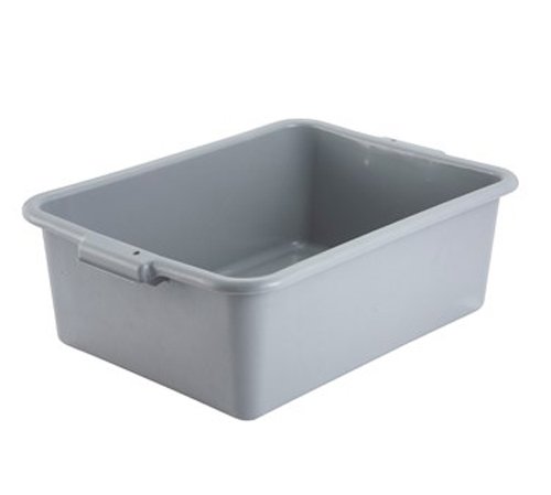 Box Dish 20x15.5x7 Gray 1/ea  Pl-7g
