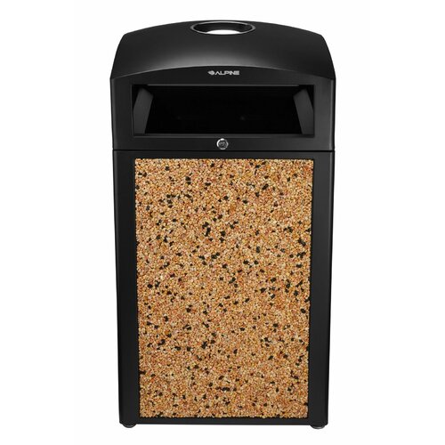 40g Outdoor Receptacle Stone Panel W/ash Tray (1/ea)