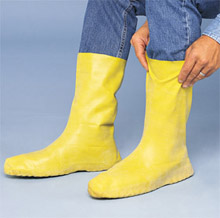 12&quot; Yellow Hazmat Boots Large