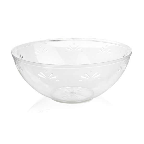 Medium Clear Round Serving  Bowls (50/cs)