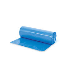 Liner 33x40 16mic Blue  Coreless Soiled Linen 250/cs 