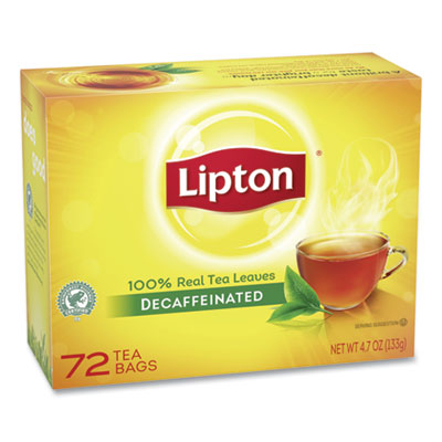 Lipton Tea Bags Decaffeinated  (72/bx)