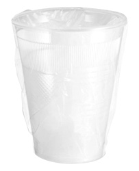 Individually Wrapped Plastic 9 OZ Cups (1000/cs) 