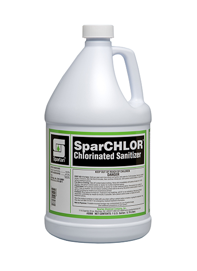 SPARCHLOR Chlorinated Surface  Sanitizer 1 Gal (4/cs)