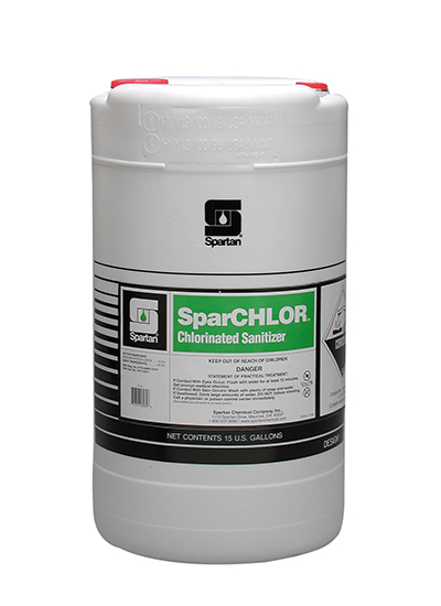 Sparchlor Chlorinated  Sanitizer 15 Gal (1/dr)