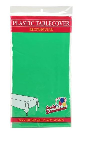 54x108 Green Table Cover  (48/cs)