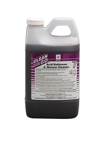 Acid Bathroom &amp; Shower Cleaner  # 7 (4/cs)