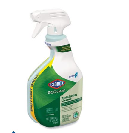 EcoClean Disinfecting Cleaner  Unscented (9/cs)