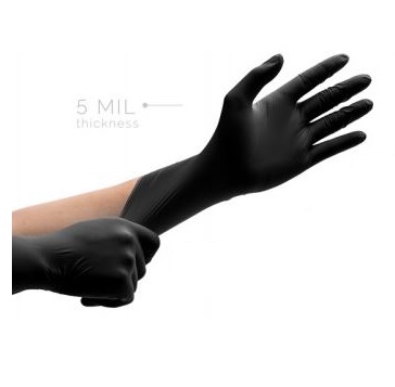 Black Nitrile Hd Glove - Xl (10/cs)