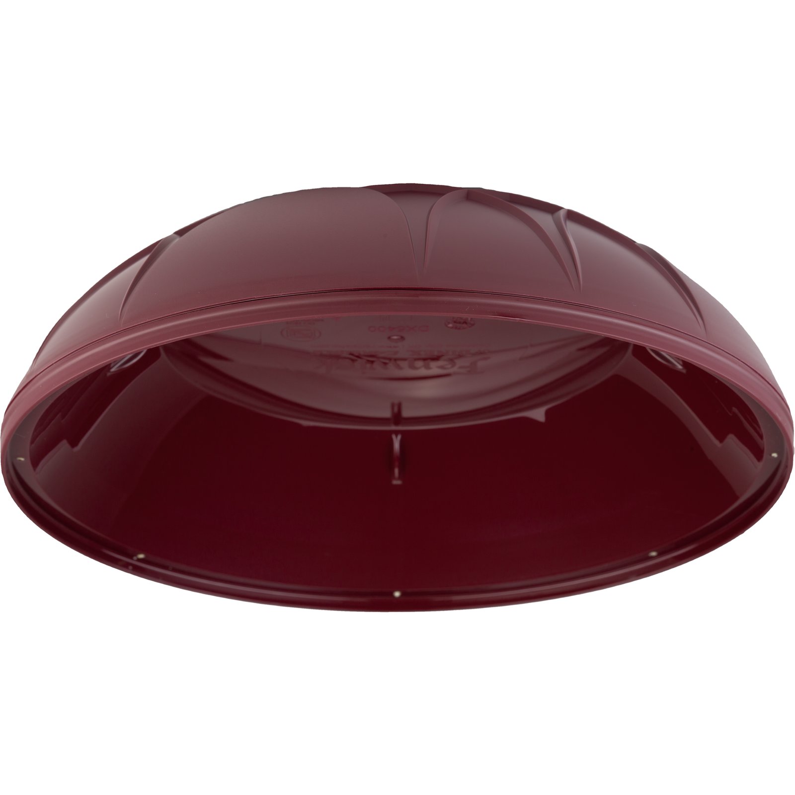 Fenwick Insulated Dome Lid  Cranberry (12/cs)