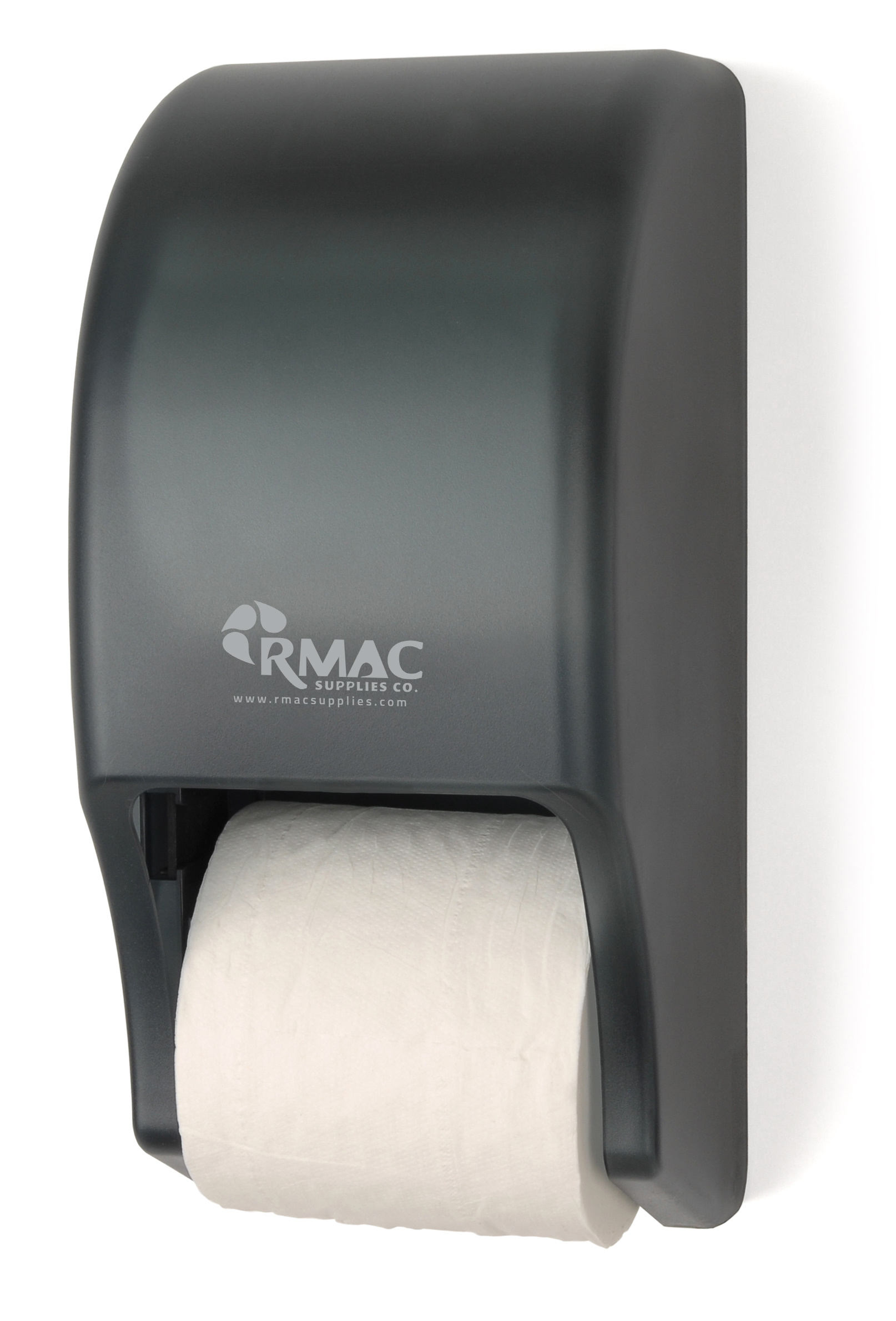 Std Tissue Dispenser 2 Roll  Black