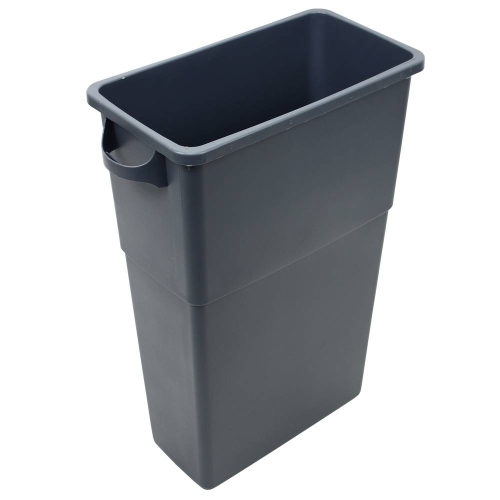 Thin Bin Container 23 Gallon  Gray