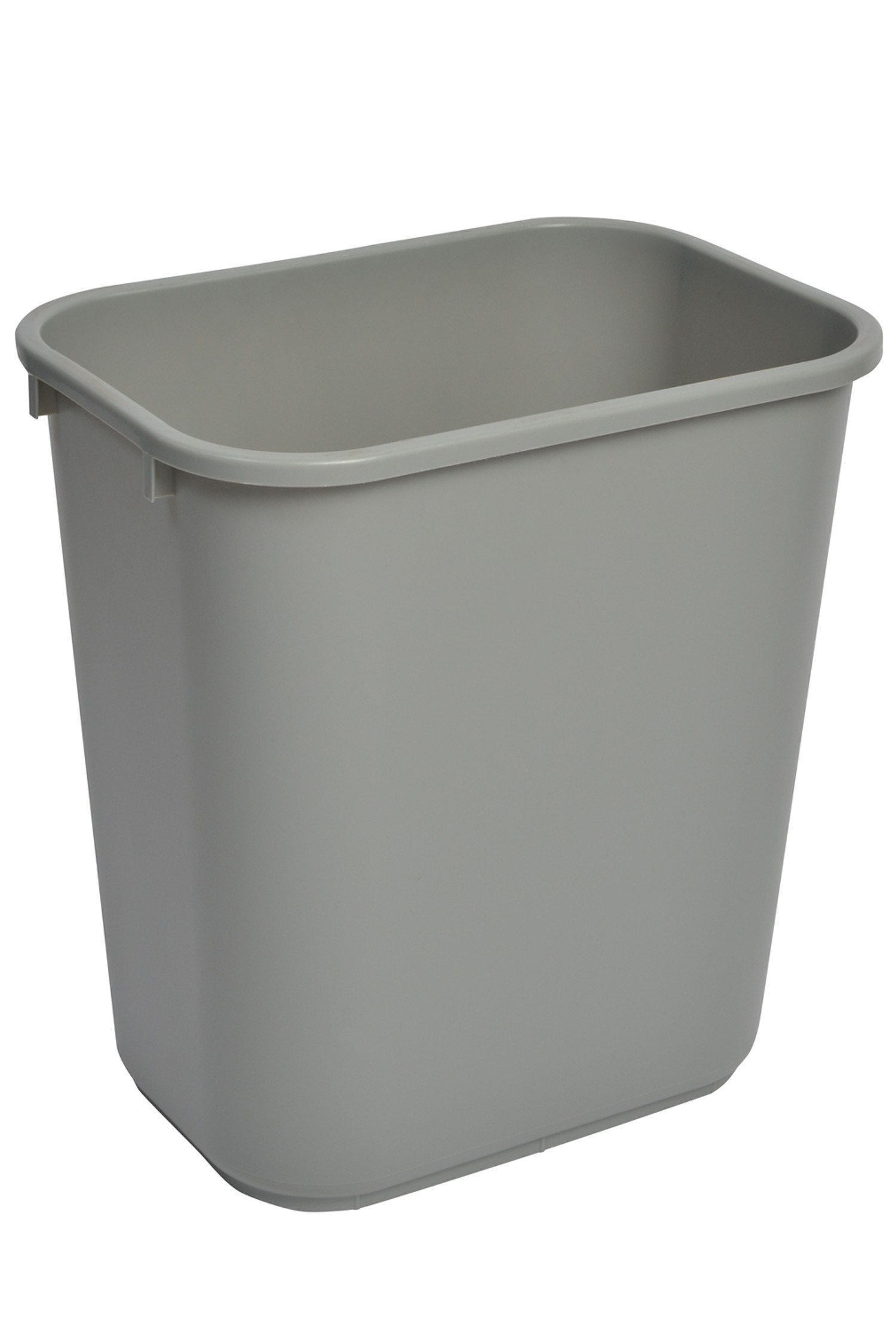 41 Qt Rectangular Wastebasket  Gray (1/ea)