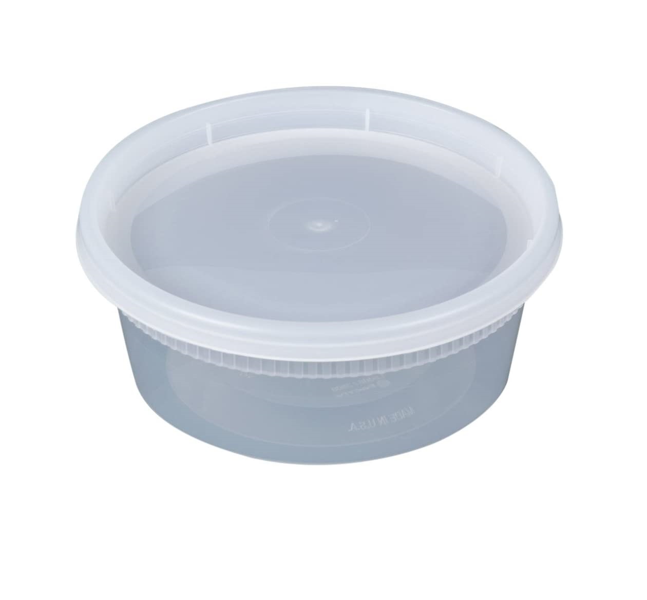 8 Oz Clear Deli Container Combo (240/cs)