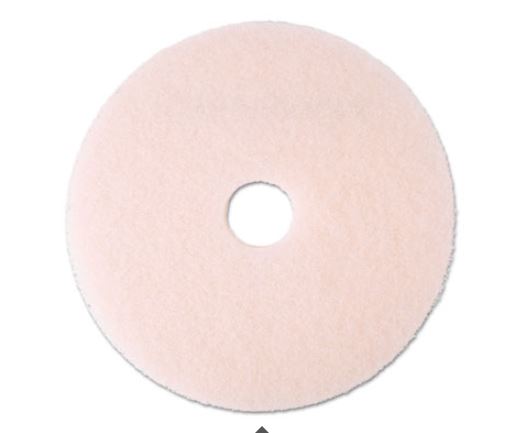 20&quot; Eraser Burnish Floor Pads  3600 Pink (5/cs)