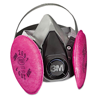 3M Half Facepiece Respirator  6000 Series