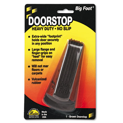 Big Foot Door Stop Brown (1/ea )