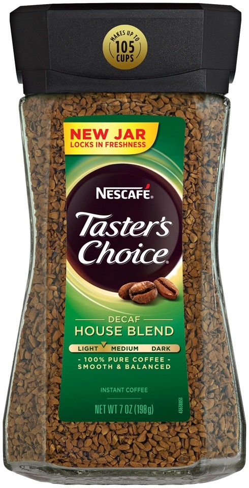 Tasters Choice Decaff Coffee 7 Oz (4/cs)