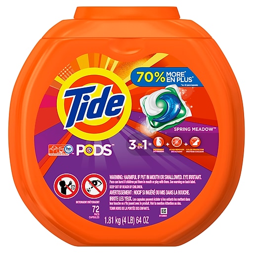 Tide Single Use Pods Spring Meadow (4/cs)