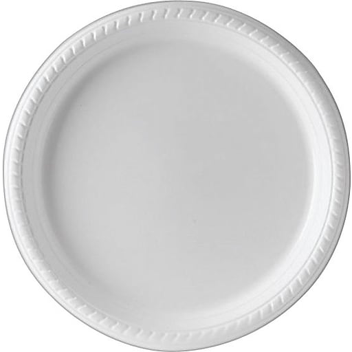 6 Plastic Plate 100  Pack (8/cs)