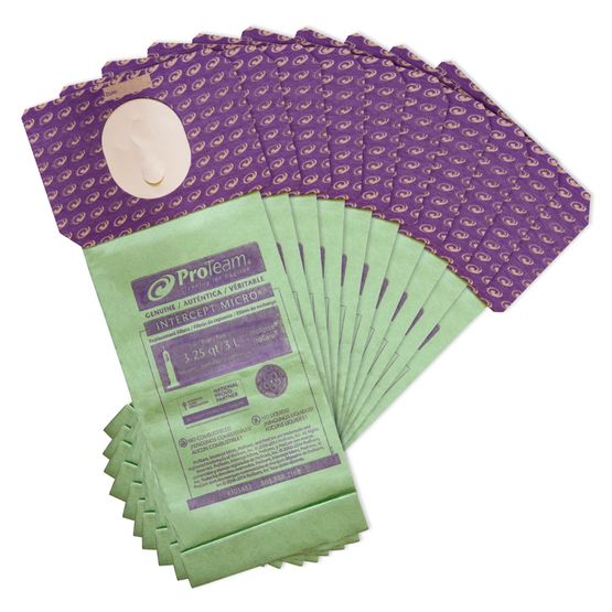 ProTeam Upright Vacuum Cleaner  Bags (10/pk)