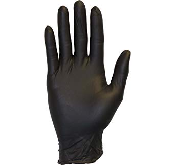 Black Nitrile HD Large Glove  100 Box (10/cs)