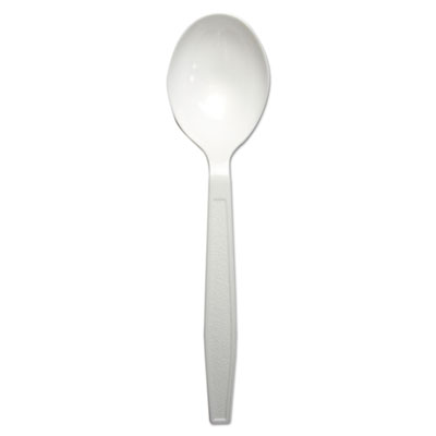 Heavy Wt Plastic Soup Spoon (1000/cs)