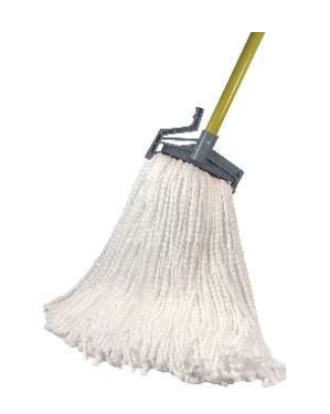 Microfiber String Mop White  Med (1/ea)